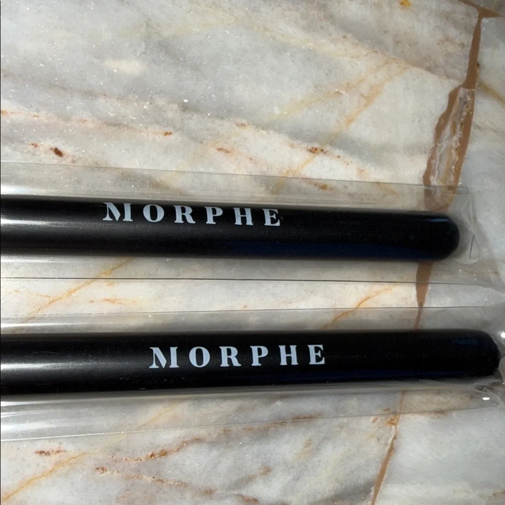 Morphe Dual‎ Black Makeup Brushes Set of 2